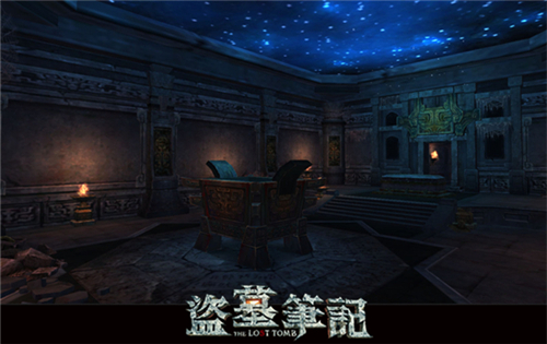图5：国内首款3D融合性手游《盗墓笔记S》首章七星鲁王宫游戏内截图