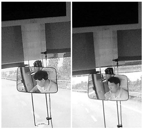 嵊州1大巴司机高速边吃花生边开车 回应称有严