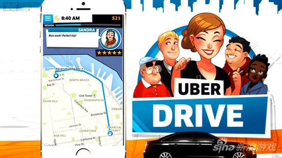 跨界！打车应用Uber推出手游《Uber Drive》