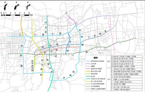 现代无轨电车走廊布局方案