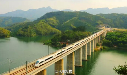 史上最美高铁将通车 杭州到合肥最快2.5个小时