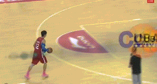 CUBA单项赛-林景元飞跃美女主播蝉联扣篮王