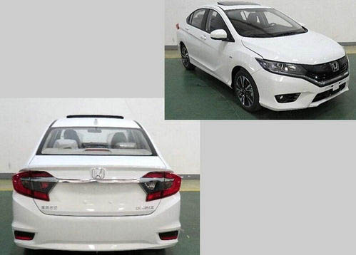 东风本田全新三厢车曝光 或下半年上市