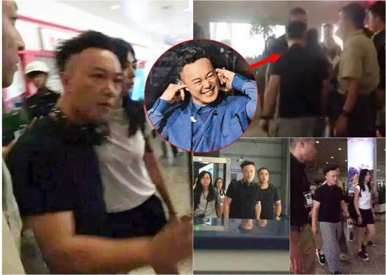 陈奕迅机场发飙