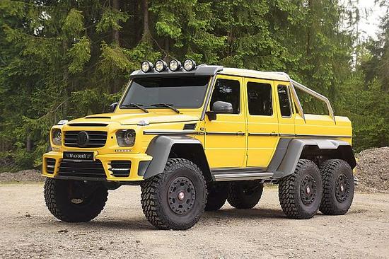 奢华硬朗 Mansory改装奔驰G63 AMG 6x6