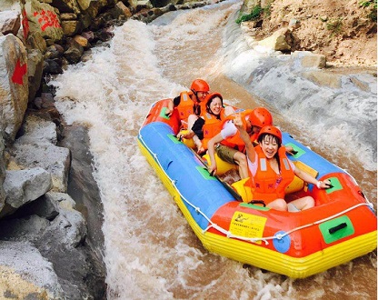 黃河三峽野豬林漂流