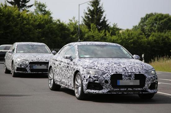 Next Audi A5 Coupe spy 05