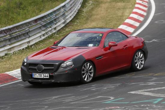 Mercedes-Benz SLC spy 01