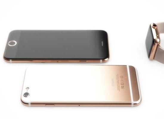 下代iPhone可能有玫瑰金配色(效果演示图)