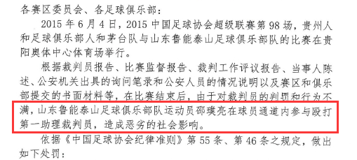 对邵璞亮的处罚用词对邵璞亮的处罚用词