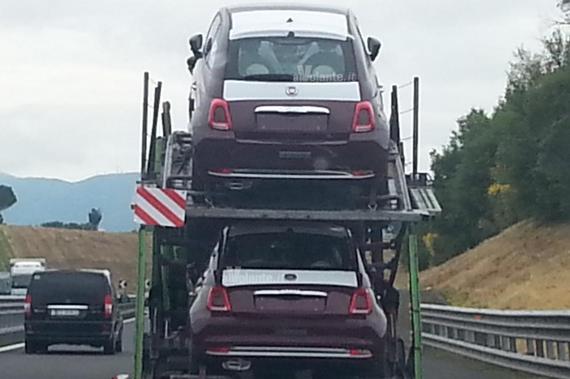 Fiat 500 facelift spy 03