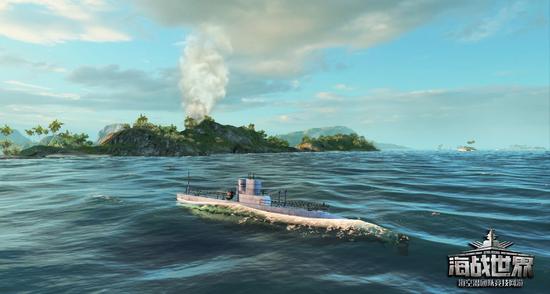 图2：潜艇将会成为偷袭敌方旗舰的利器