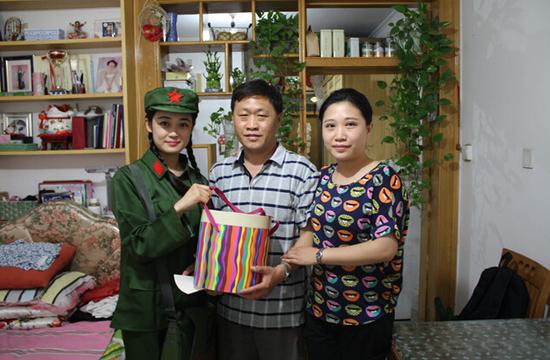 济南喜来登酒店爱的投递员父亲节进社区