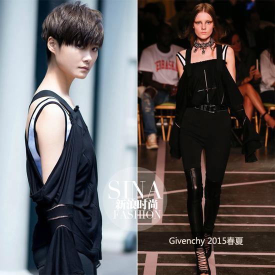 李宇春穿Givenchy 2015春夏时装拍大片