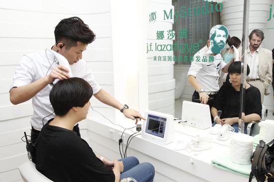 来自法国奢侈养发品牌 娜莎迪北京媒体分享会