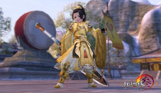 金山《剑网3》藏剑正太实景截图放出