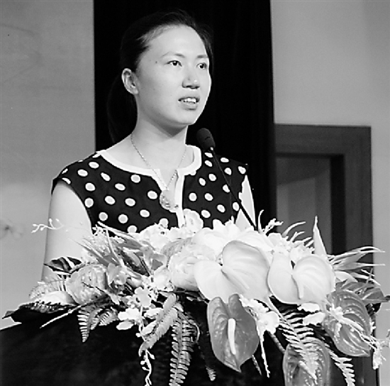 奥运冠军周苏红在文澜中学演讲:爱拼才会赢(图