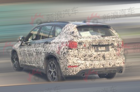 华晨宝马全新一代X1长轴版车型曝光