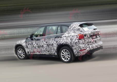 华晨宝马全新一代X1长轴版车型曝光