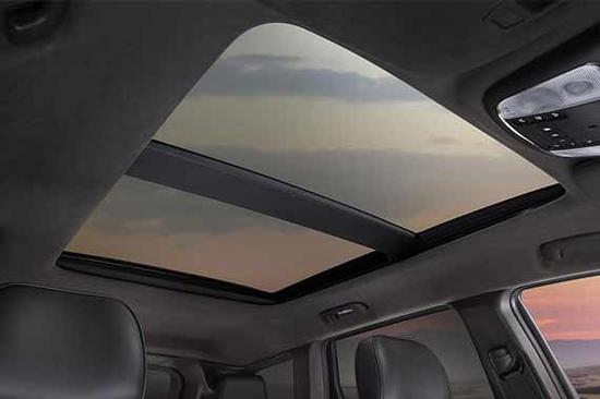 大切诺基内饰天窗