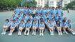 入学军训全家福。 