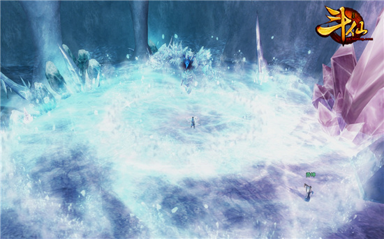 空手接白刃 斗仙炼虚紫云boss放大招_网络游戏