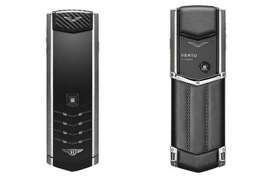 奢侈手机:售价超14万Vertu宾利版奢侈手机二代将发布 Vertu Signature宾利版