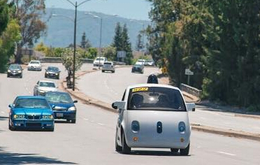 谷歌自动驾驶汽车上路