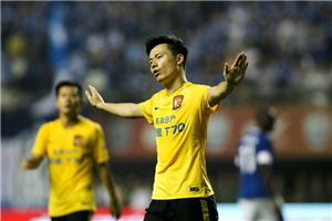 中超-毛剑卿进球郜林救主 恒大客场1-1永昌