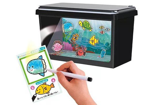 电子鱼缸:养什么鱼用画笔决定|鱼缸|iPhone|画笔