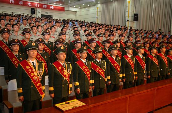 邯郸涉县消防大队被公安部记集体一等功