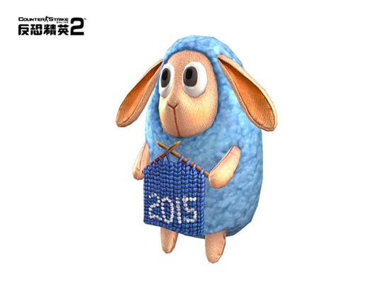 萌羊玩偶，迎接2015羊年制作的背包