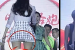 馬蘇登臺(tái)走光露臀遭批 曾因臉長(zhǎng)被指整容