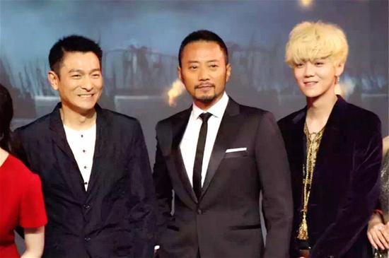 《长城》发布会 刘德华 张涵予 鹿晗