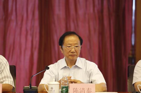 中国电动汽车百人会理事长陈清泰