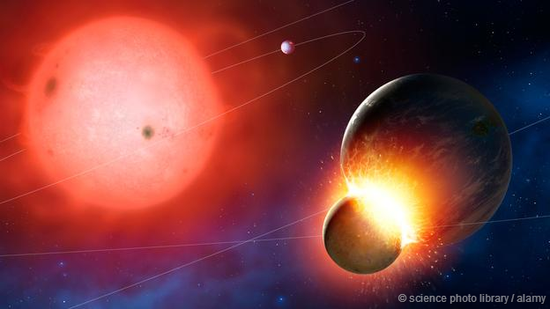 有朝一日太阳将会膨胀成为一颗红巨星