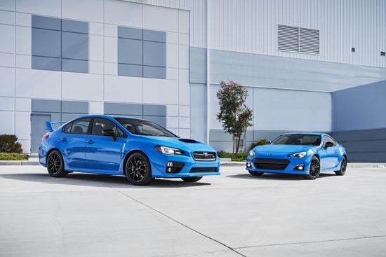 Subaru BRZ & WRX STI Series.HyperBlue special