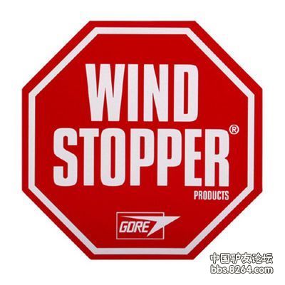 Gore WindStopper面料。