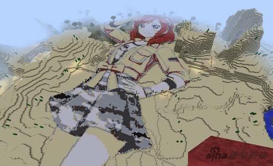 11区网友秀操作 银魂众角色串场《我的世界》