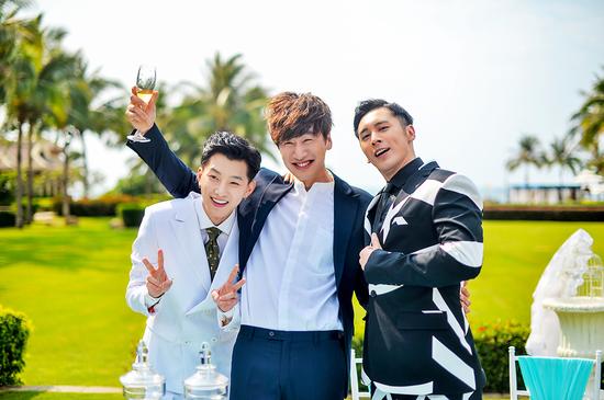 李光洙范世錡张纶硕帅气合影