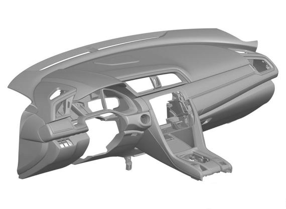 新一代本田思域仪表台专利图
