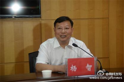 杨智任荆州市委副书记提名为市长候选人