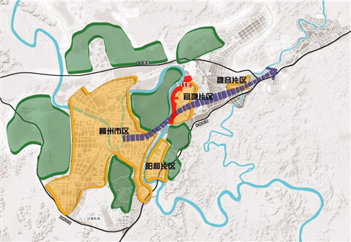 柳州市将在柳江沿岸建国内第一条夜光自行车道