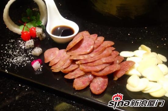 摆盘精美的小菜