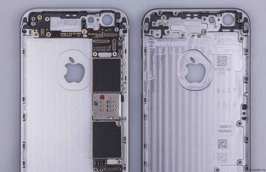 此前曝光的iPhone 6s外壳