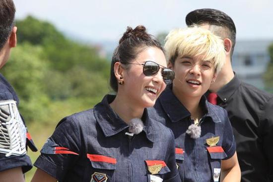 张雨绮录制真人秀