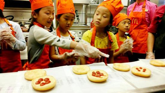 安徽麦当劳7月主题派对之我是小厨师活动