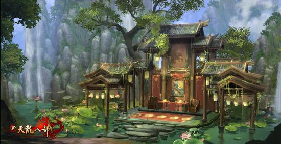 图1:师门道场原画展示