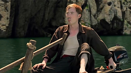 松原在《盗墓笔记》中的船夫形象