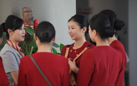 全国数百名年轻人齐聚北部湾航空乘务员专场招